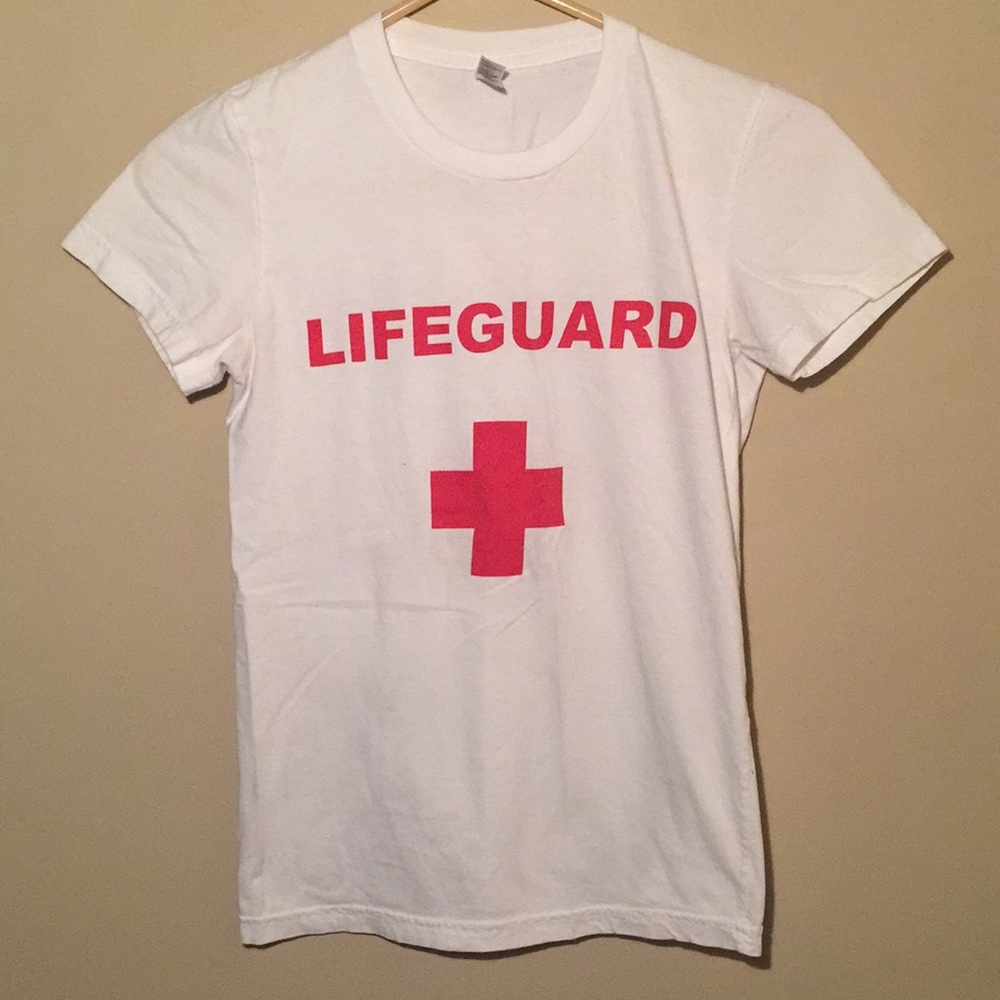 American Apparel lifeguard t-shirt